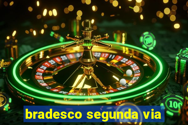 bradesco segunda via